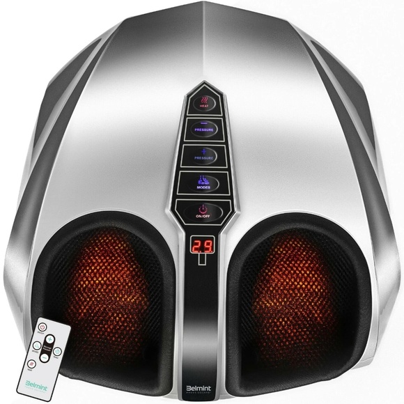 Miko Deep Kneading Foot Massager With Heat And Air Compression: BRAND NEW